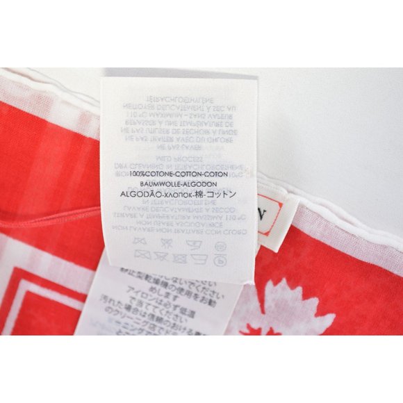 Alexander McQueen IVY SKULL CREEPER Cotton Scarf - Picture 6 of 9